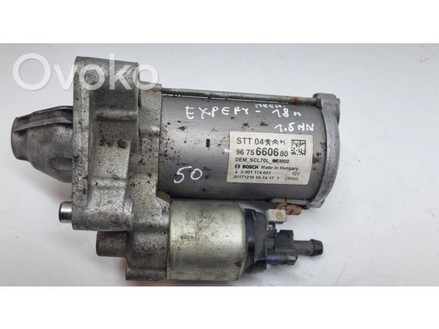 Стартер  9675660680   Peugeot Expert