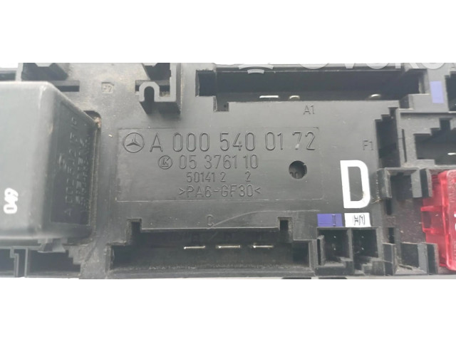   Pojistková skříňka A0005400172   Mercedes-Benz C W202 