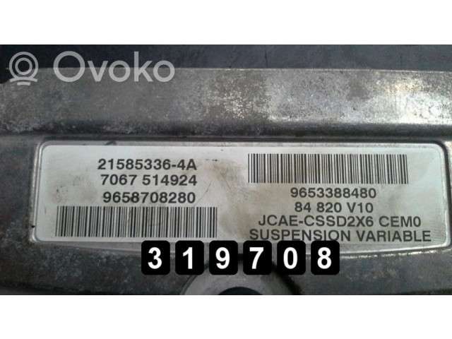 Řídící jednotka 21585336-4A   Citroen C6 2007