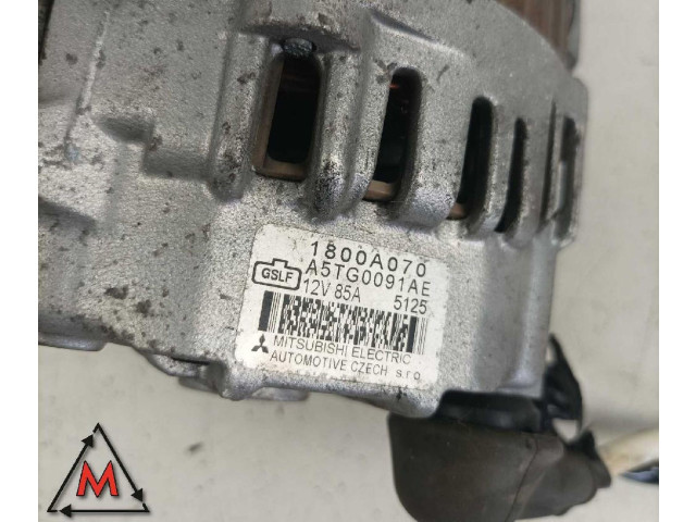 Генератор 1800A070, A5TG0091AE   Mitsubishi Colt      