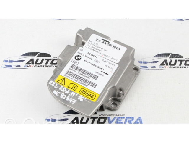 Блок подушек безопасности 3424581   BMW X3 E83
