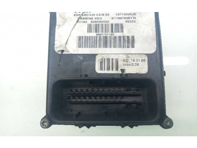 Jednotka ABS 4541X3, 9661731180   Peugeot 407 2006