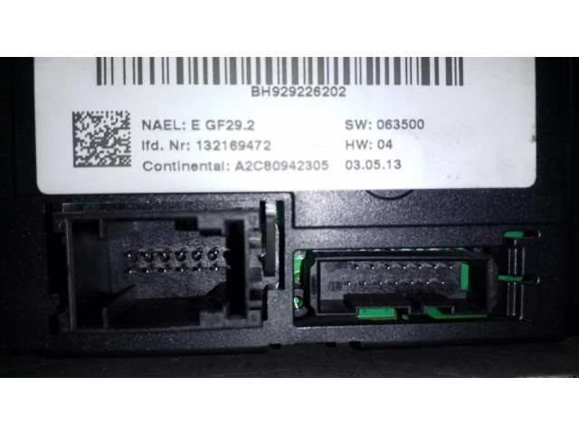 Блок управления климат-контролем 64119292262, 9292262   BMW X1 E84