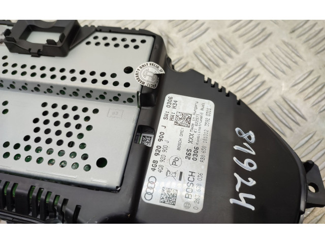 Панель приборов 4G8920900J   Audi A6 C7       
