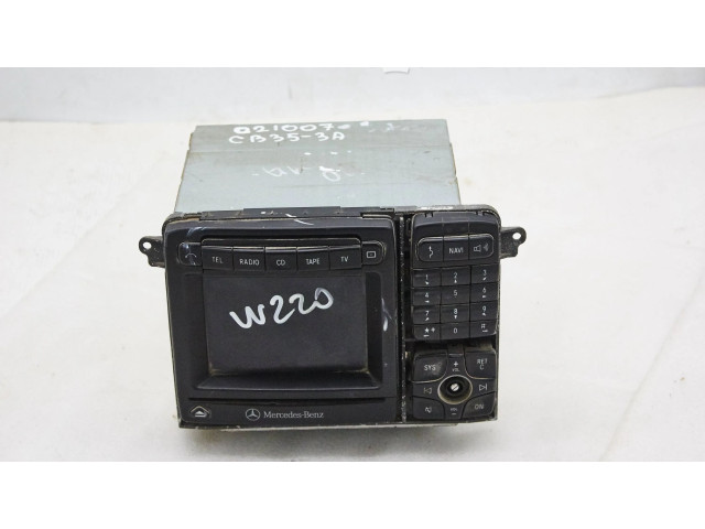 Турбина Радио/ проигрыватель CD/DVD / навигация Mercedes-Benz S W220  a2208200389, 8618842096         