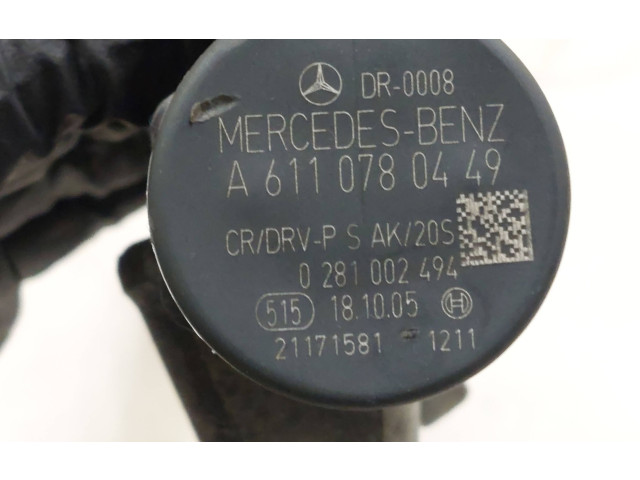 Vstřikovací lišta A6460700295, A6110780449   Chrysler PT Cruiser     