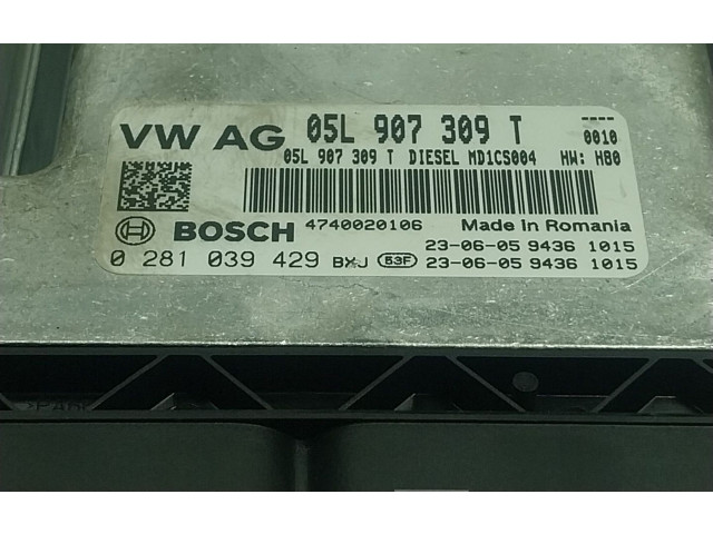 Řídící jednotka 05L906022FS, 05L907309T   Volkswagen Touran III 2023
