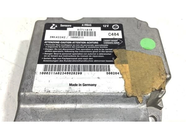 Блок подушек безопасности 5wk43242   Fiat Stilo