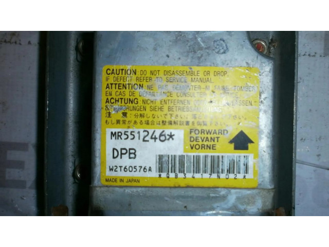 Блок подушек безопасности MR551246, W2T60576A   Mitsubishi Lancer