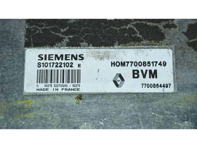 Řídící jednotka 7700851749   Renault Safrane 1995