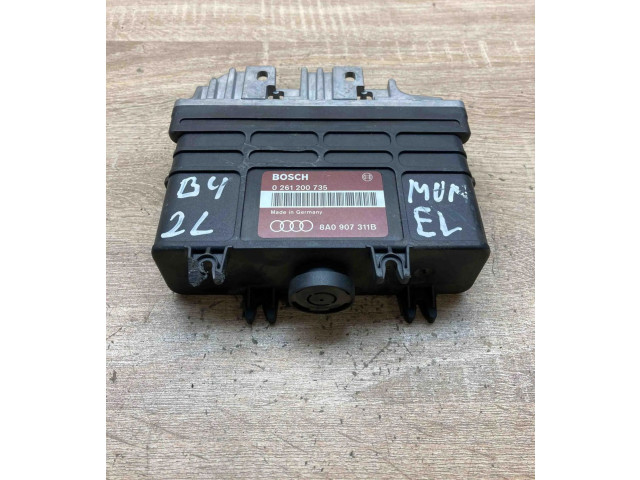 Řídící jednotka 8A0907311B, 0261200735   Audi 80 90 B3 1986