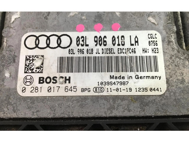 Řídící jednotka 03L906018LA   Audi A6 S6 C7 4G 2011
