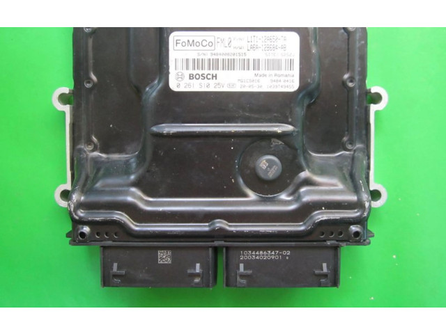 Блок управления двигателем Блок управления L1T1-12A650-TA, 0261S1025V   Ford Puma