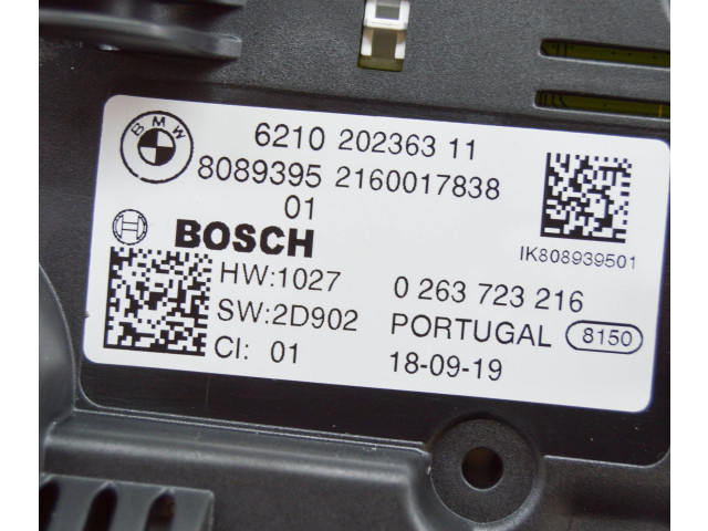 Přístrojová deska  BMW X3M F97 2019 8089395, 0263723216  