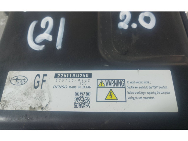 Řídící jednotka 22611AU250, 2757000982   Subaru Forester SH 2008