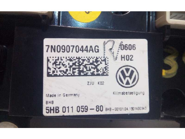 Блок управления климат-контролем 7N0907044AG, 7N0907044AGZJU   Seat Alhambra (Mk2)