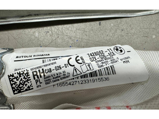 Боковая подушка безопасности 84742806111, 7428061   BMW 4 G22 G23 G24 G26
