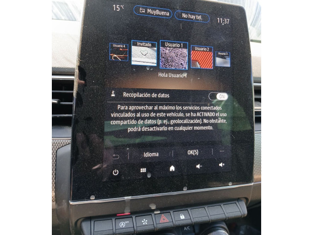 Экран дисплея вверх       Renault Arkana  2019 -  года   
