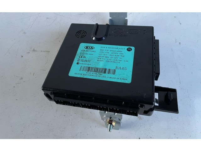 Блок управления 954A0H8450, 40Y8T51000   KIA Rio
