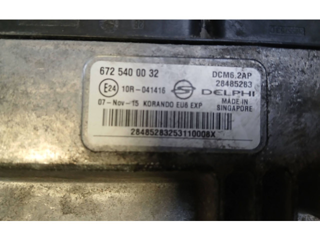Řídící jednotka 6725400032, 28485283   SsangYong Korando 2016