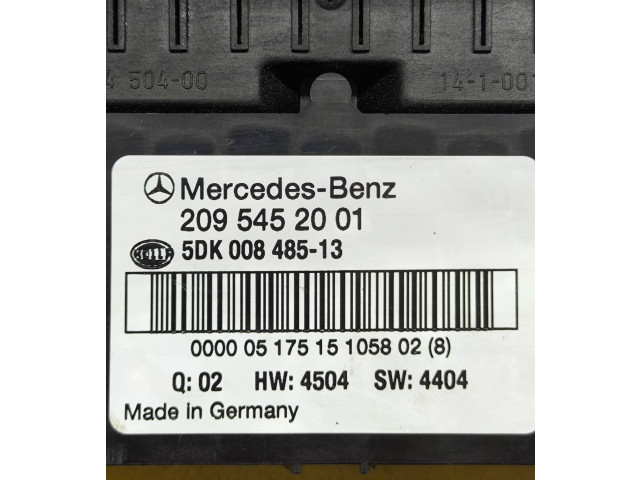   Pojistková skříňka 2095452001, 5DK00848513   Mercedes-Benz CLK A209 C209 2005