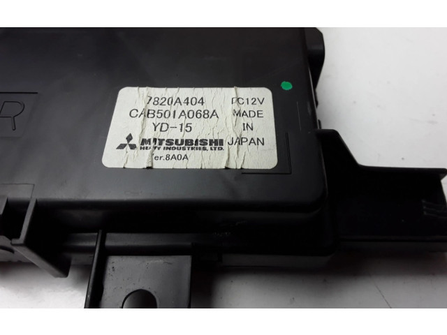 Блок управления климат-контролем 7820A404   Mitsubishi ASX