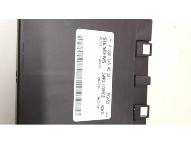Блок управления A0305454232   Mercedes-Benz C W203