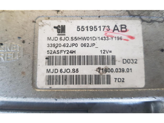 Řídící jednotka 55195173AB   Suzuki Swift 2007