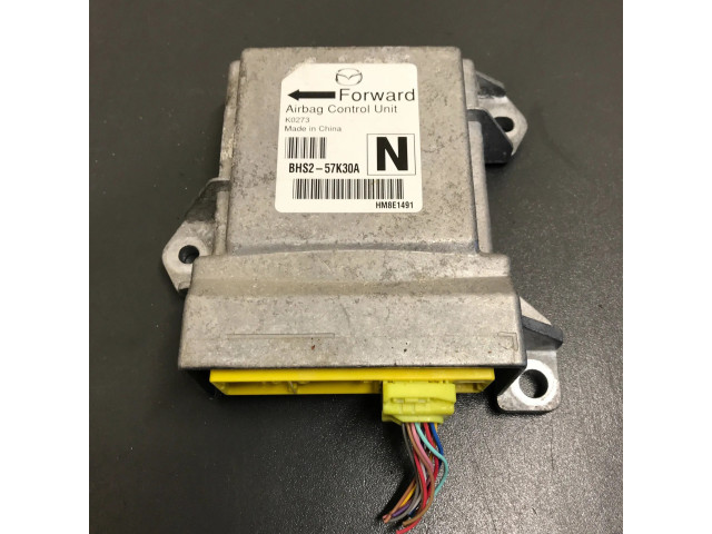 Блок подушек безопасности BHS257K30A, HM8E1491   Mazda 3 II