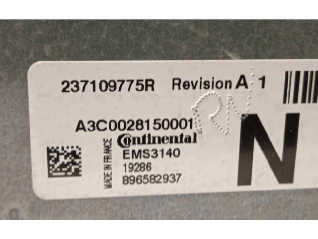 Řídící jednotka 237109775R, A3C0028150001   Dacia Sandero III 2020