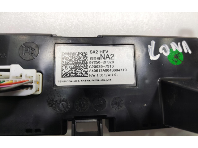 Блок управления климат-контролем 97250-DF320   Hyundai Kona II