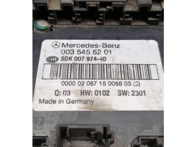   Pojistková skříňka 0035455201   Mercedes-Benz C W203 2003