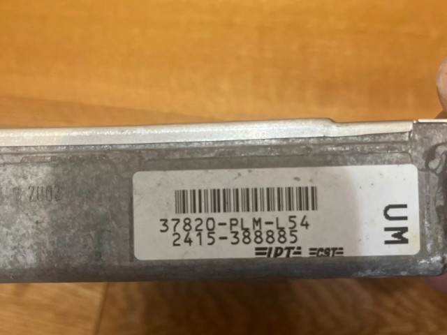 Řídící jednotka 37820PLML54   Honda Civic 2003