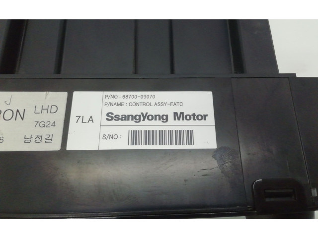 Модуль блока управления кондиционером 68700-09070, 664950   SsangYong Kyron