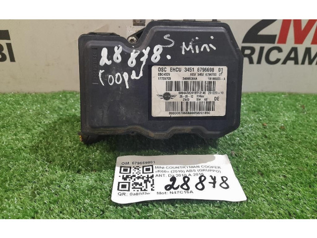 Jednotka ABS 679669801R55R56R57, 679669801R55R56R57   Mini Cooper Countryman R60 2010