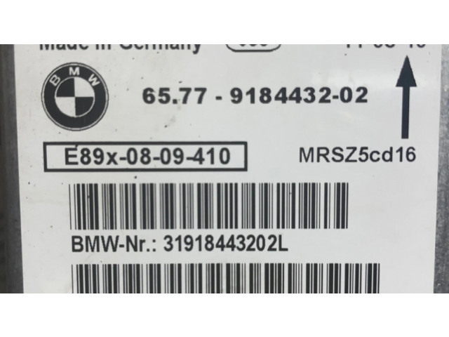 Блок подушек безопасности 9184432, 31918443202L   BMW X1 E84