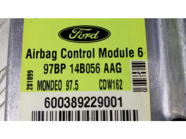 Блок подушек безопасности 97BP14B056AAG, CDW162   Ford Mondeo MK II