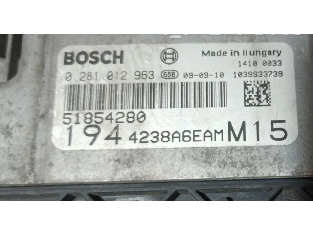 Řídící jednotka 0281012963   Fiat Croma 