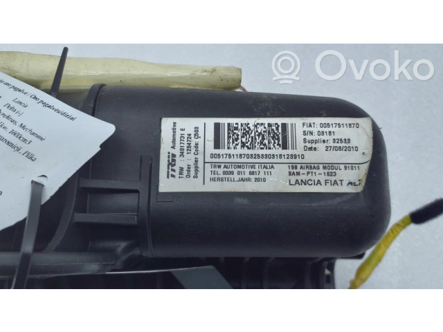 Подушка безопасности пассажира 34012618, 00517511870   Lancia Delta