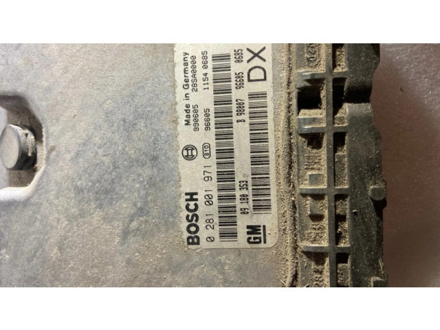 Řídící jednotka 09180353, 28SA0000   Opel Astra G 2001