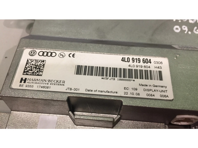 Дисплей    4L0919604   Audi A6 Allroad C6