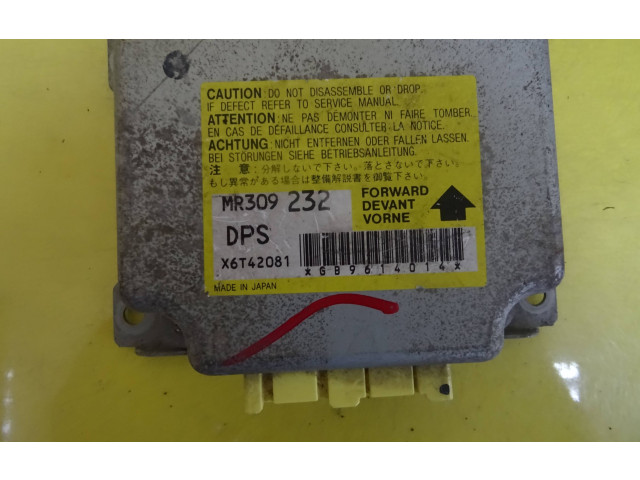 Блок управления надувных подушек MB875327, X6T37171   Mitsubishi Galant    