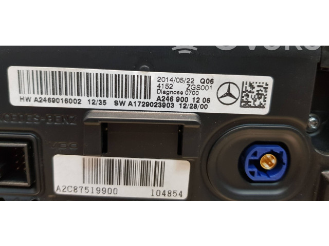   Pojistková skříňka A1729023903   Mercedes-Benz SLK R172 2013