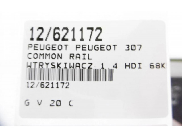 Форсунка 0445110135, 0445110135    Peugeot 307 CC  8HZ 