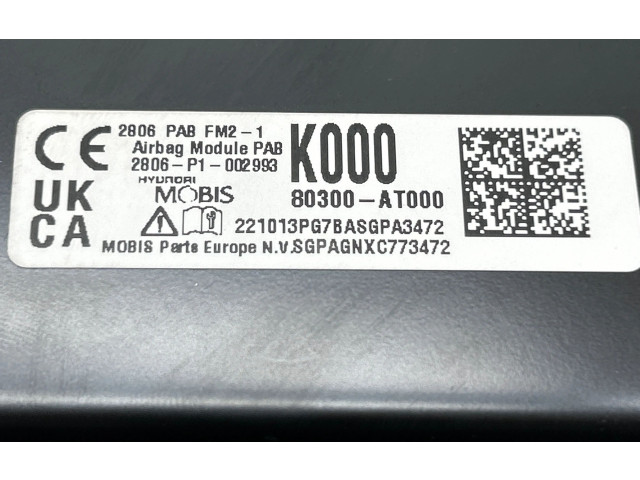 Надувная подушка для пассажира 80300AT000, 2806P1002993   KIA Niro    