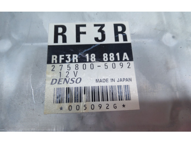 Řídící jednotka 2758005092, RF3R18881A   Mazda Premacy 2000