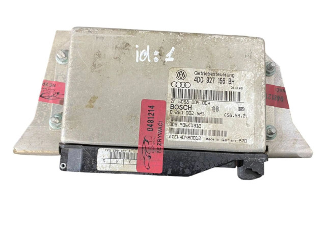 Блок управления коробкой передач 0260002521, 4D0927156BH   Audi A8 S8 D2 4D