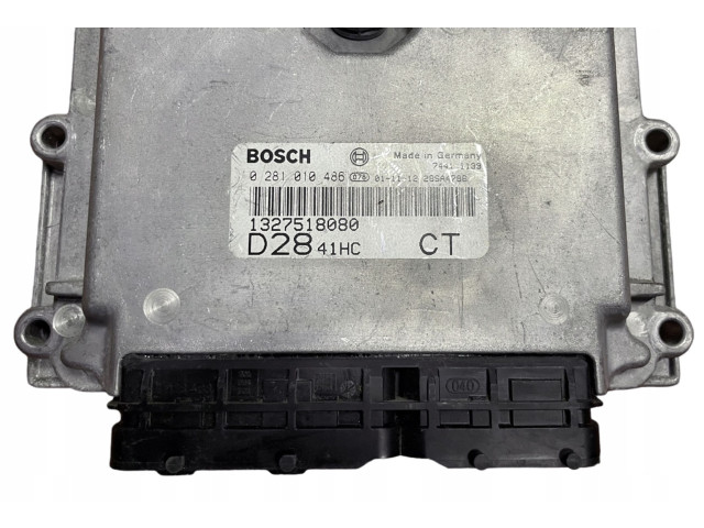 Блок управления двигателя  1327518080, 0281010486   Fiat Ducato 
