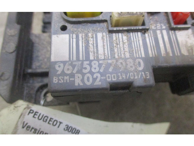   Pojistková skříňka 9675877980, 9675877980   Peugeot 3008  2009