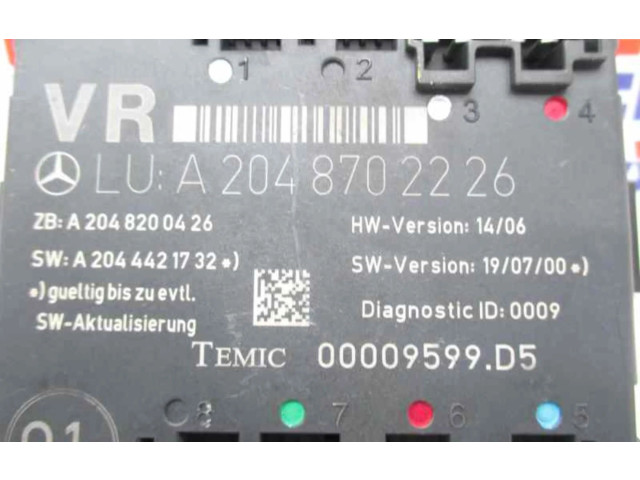 Блок управления 2048702226   Mercedes-Benz CL C215